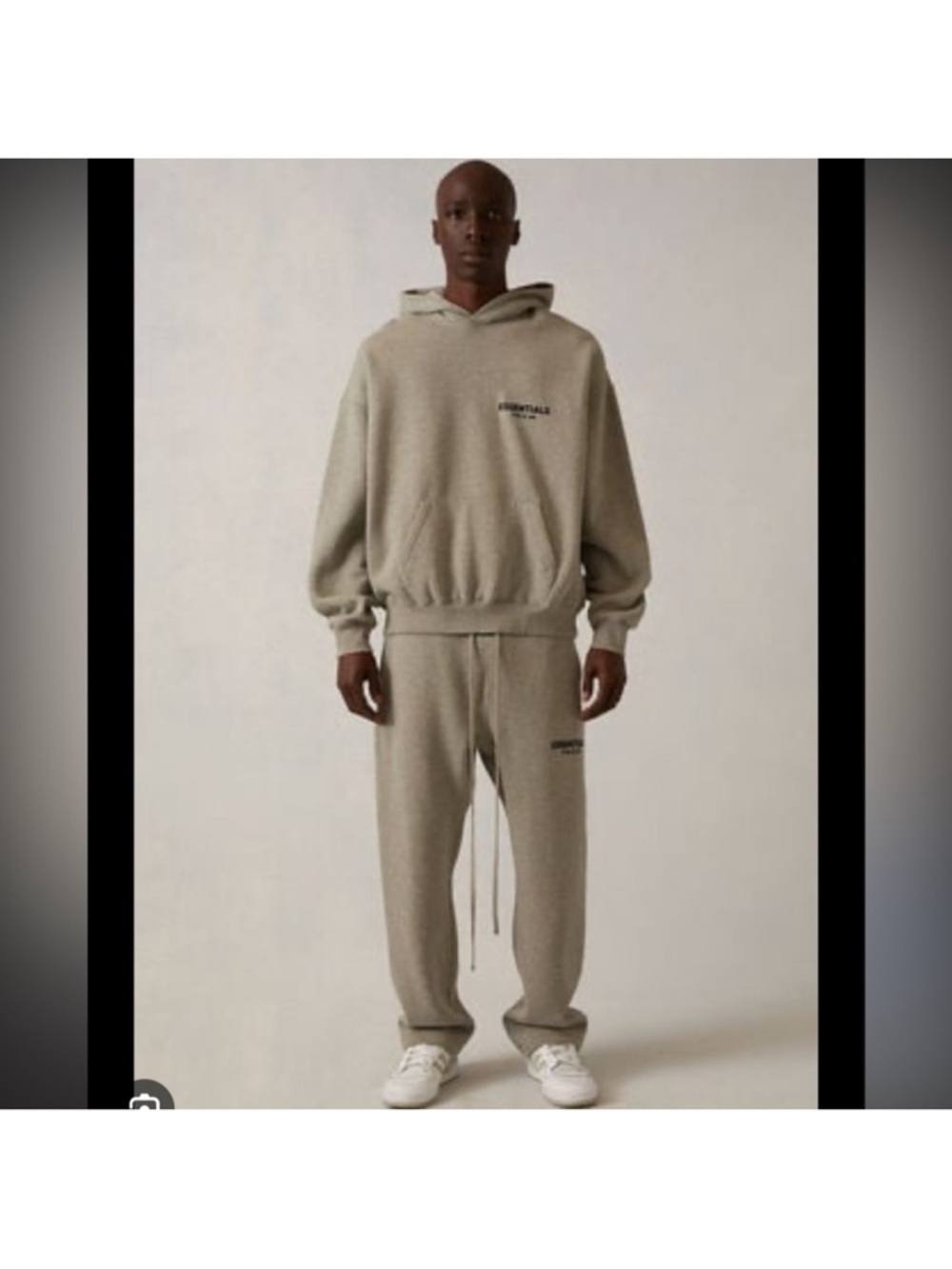 Fear of God Essentials Hoodie | Light Heather Grey | Men’s XL - Picture 4 of 10